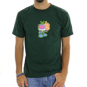 T-SHIRT FLAME FINGERS VERDE